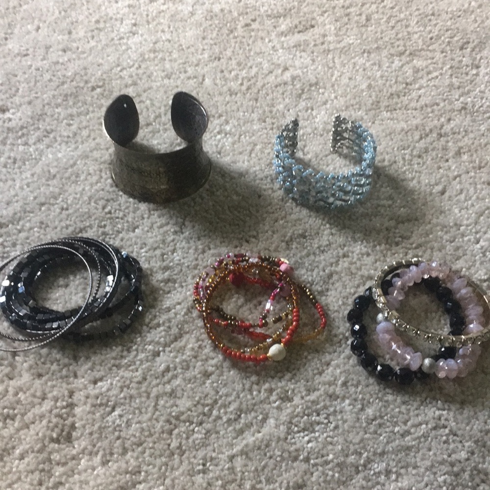 Lot of bracelets!